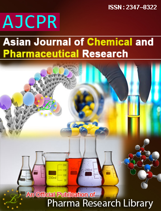 Asian Journal of Chemical and Pharmaceutical Research