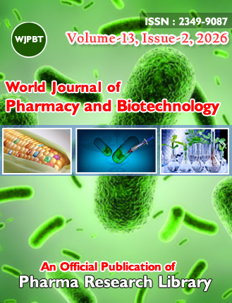 					View Vol. 13 No. 02 (2026): WJPBT
				