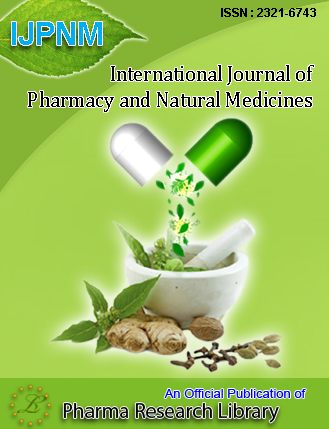  International Journal of Pharmacy and Natural Medicines